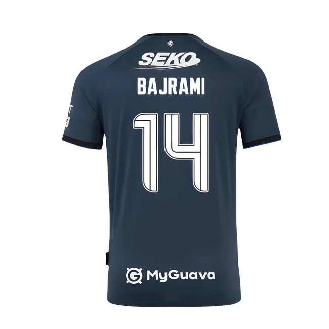 2025-2026 Rangers Third Shirt (Bajrami 14)-SoccerKits Hub | Buy Soccer Jerseys Online
